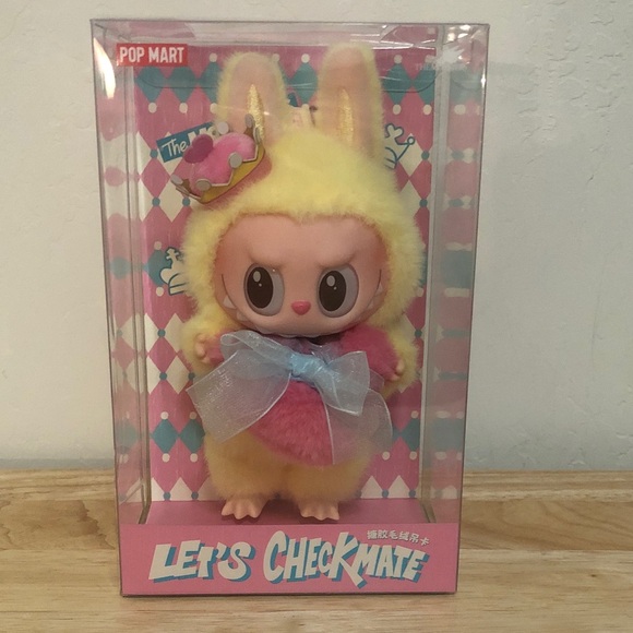 POP MART Other - Pop Mart Let's Checkmate Yellow Labubu